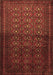 Southwestern Brown Country Rug, tr1759brn