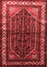 Persian Red Traditional Area Rugs