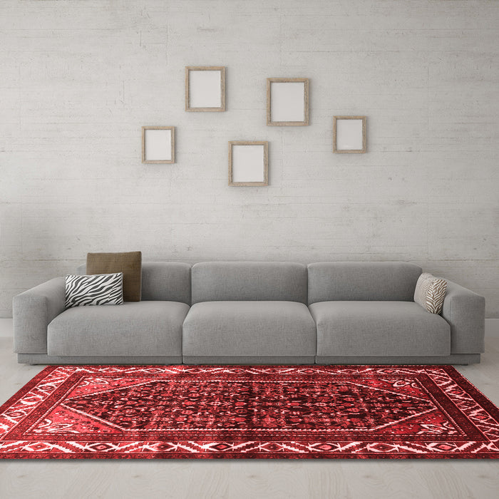 Traditional Red Washable Rugs