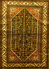 Persian Yellow Traditional Rug, tr175yw