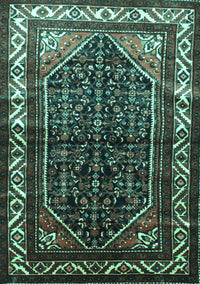 Persian Turquoise Traditional Rug, tr175turq