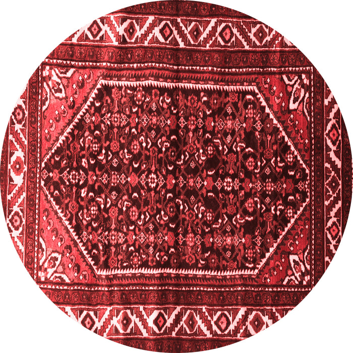 Machine Washable Persian Red Traditional Rug, wshtr175red