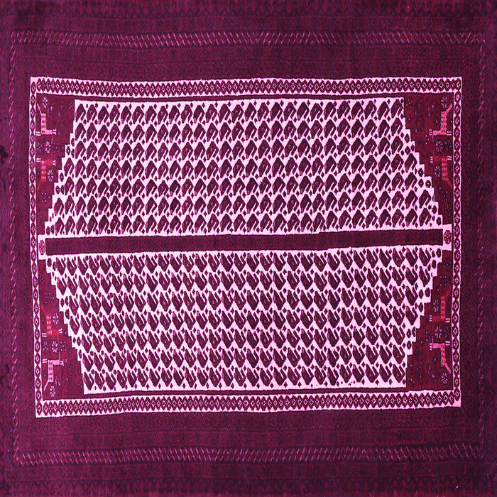 Square Persian Pink Traditional Rug, tr1760pnk