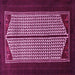 Square Persian Pink Traditional Rug, tr1760pnk