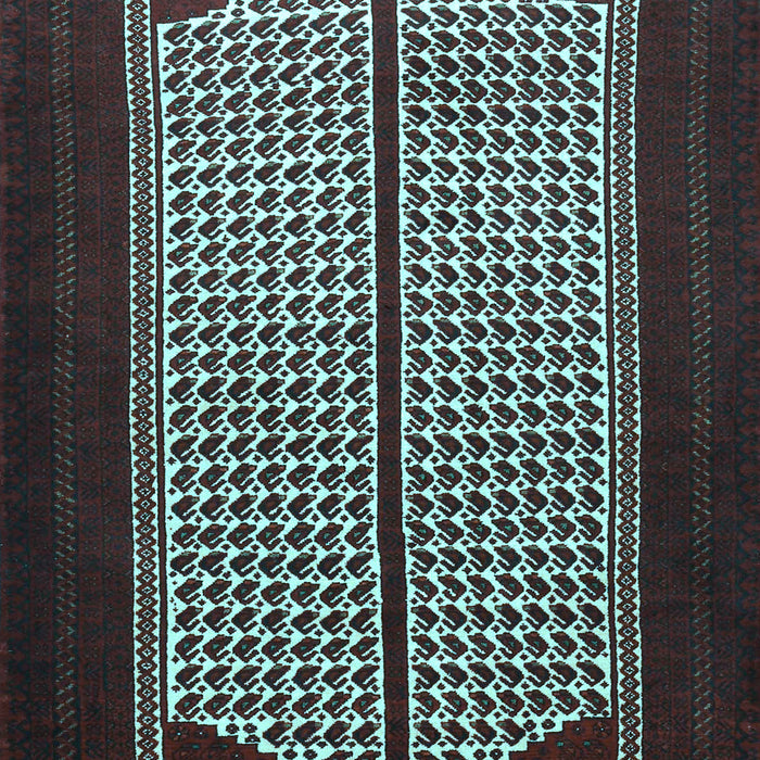 Machine Washable Persian Light Blue Traditional Rug, wshtr1760lblu