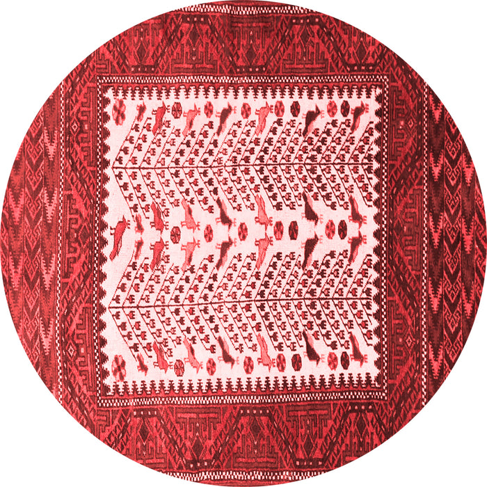 Machine Washable Persian Red Traditional Rug, wshtr1761red