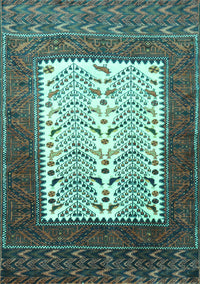 Persian Turquoise Traditional Rug, tr1761turq