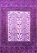 Machine Washable Persian Purple Traditional Area Rugs, wshtr1761pur