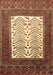 Persian Brown Traditional Rug, tr1761brn