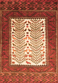 Persian Orange Traditional Rug, tr1761org