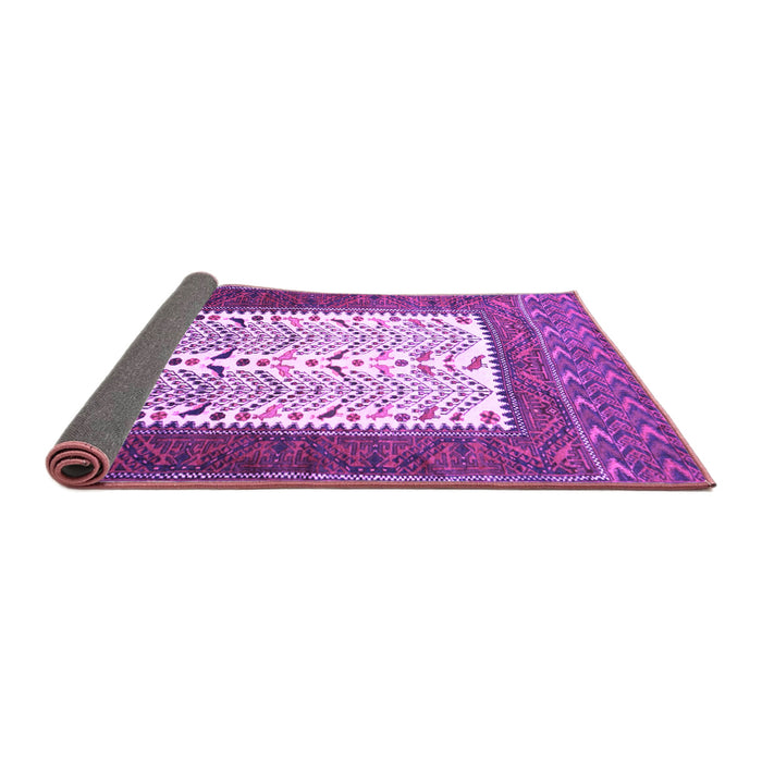 Sideview of Persian Purple Traditional Rug, tr1761pur