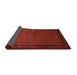 Sideview of Traditional Fire Brick Red Southwestern Rug, tr1762