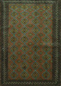 Southwestern Turquoise Country Rug, tr1762turq