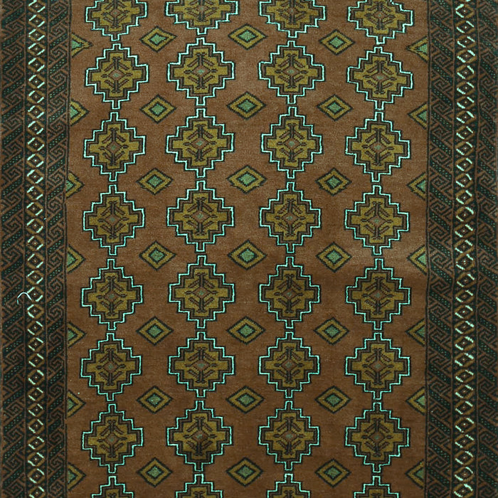 Southwestern Turquoise Country Rug, tr1762turq