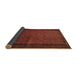 Sideview of Southwestern Brown Country Rug, tr1762brn