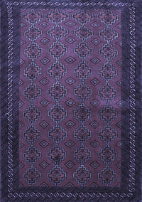 Southwestern Blue Country Rug, tr1762blu