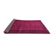 Sideview of Southwestern Pink Country Rug, tr1762pnk