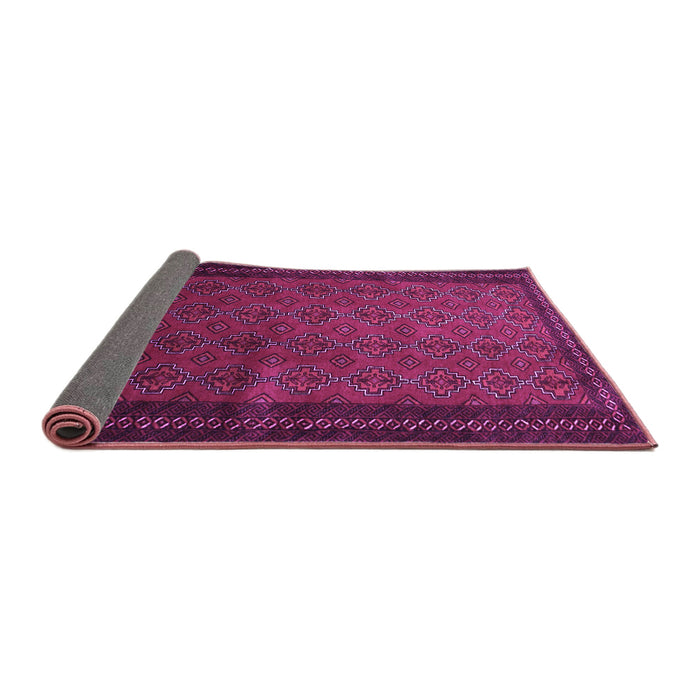 Sideview of Southwestern Purple Country Rug, tr1762pur