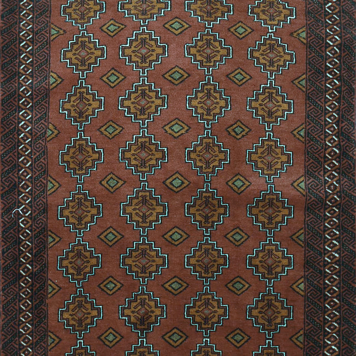 Southwestern Light Blue Country Rug, tr1762lblu