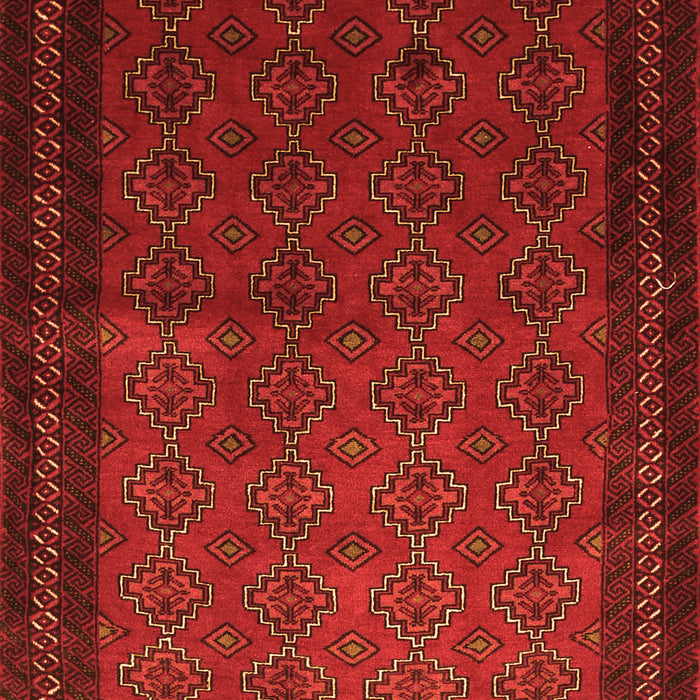Serging Thickness of Machine Washable Southwestern Orange Country Area Rugs, wshtr1762org