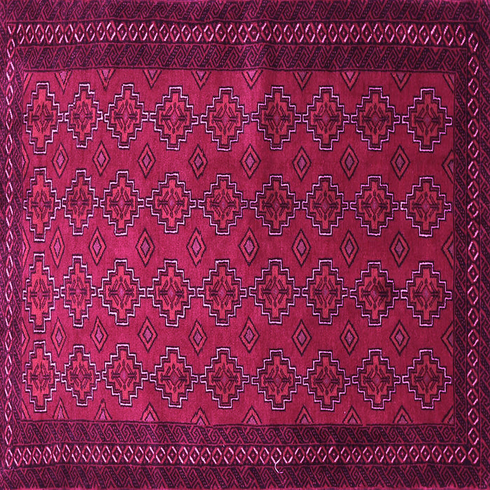 Square Southwestern Pink Country Rug, tr1762pnk
