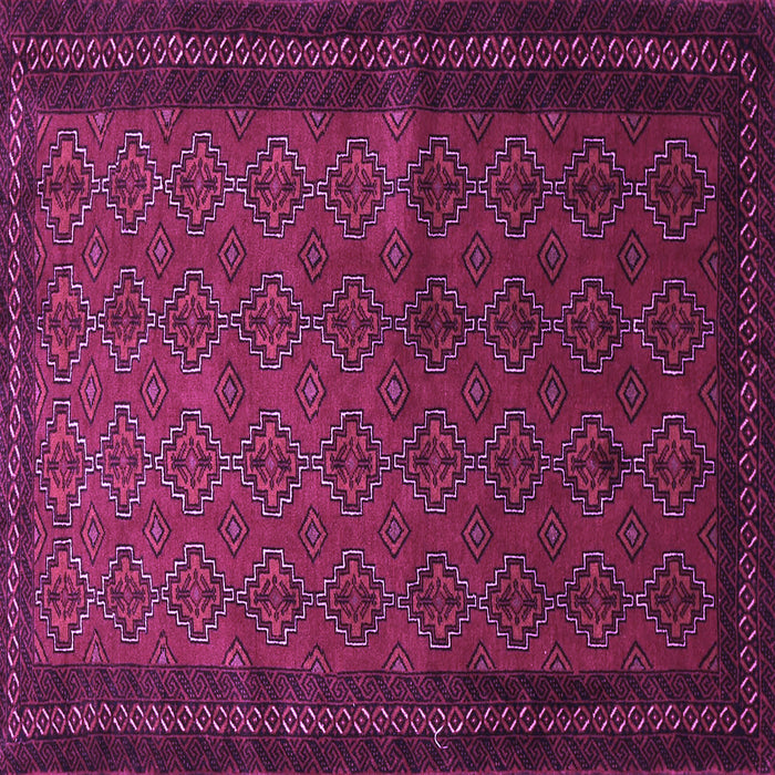 Square Southwestern Purple Country Rug, tr1762pur