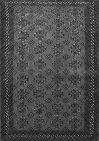 Southwestern Gray Country Rug, tr1762gry