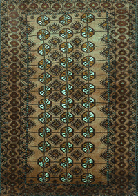 Southwestern Turquoise Country Rug, tr1763turq