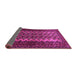 Sideview of Southwestern Purple Country Rug, tr1763pur