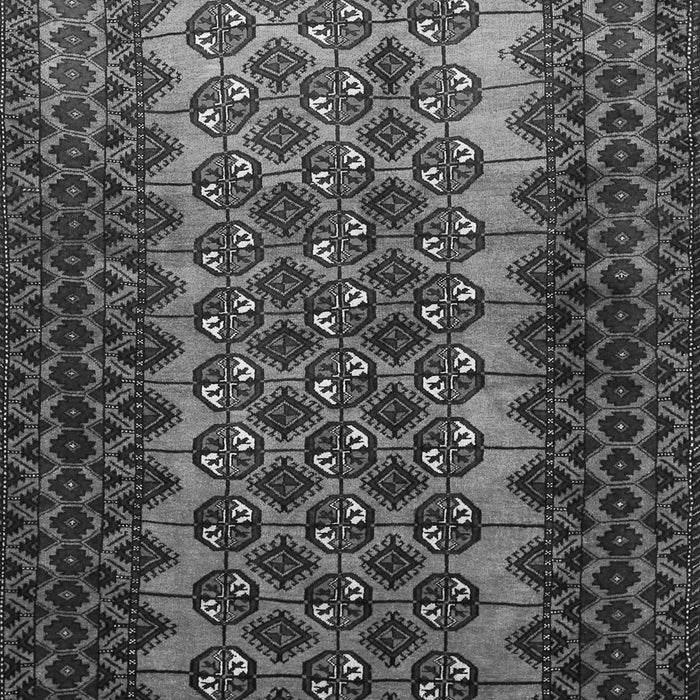 Serging Thickness of Machine Washable Southwestern Gray Country Rug, wshtr1763gry