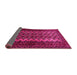 Sideview of Southwestern Pink Country Rug, tr1763pnk