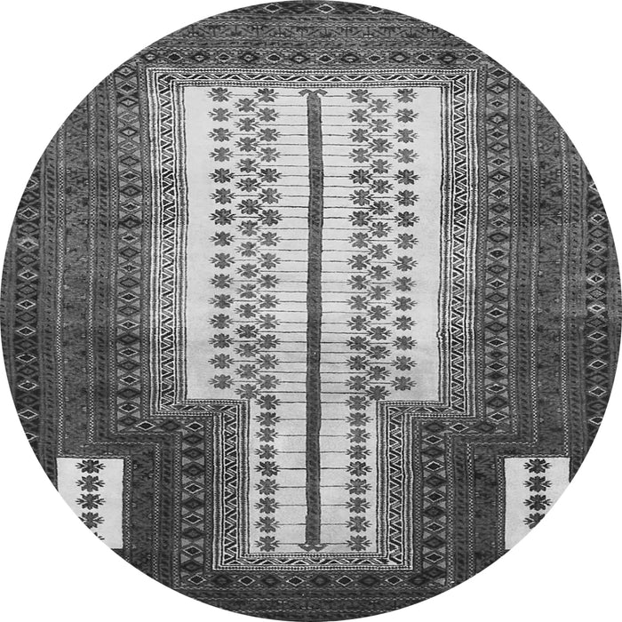 Square Persian Gray Traditional Rug, tr1764gry