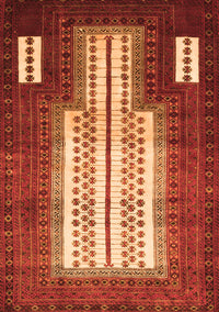 Persian Orange Traditional Rug, tr1764org