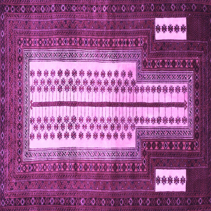 Square Persian Purple Traditional Rug, tr1764pur