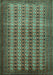 Machine Washable Persian Turquoise Traditional Area Rugs, wshtr1765turq