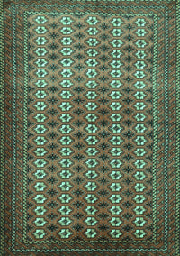 Persian Turquoise Traditional Rug, tr1765turq