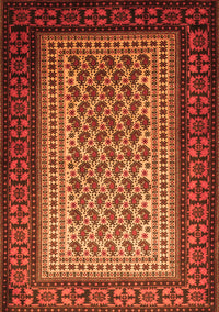 Persian Orange Traditional Rug, tr1766org