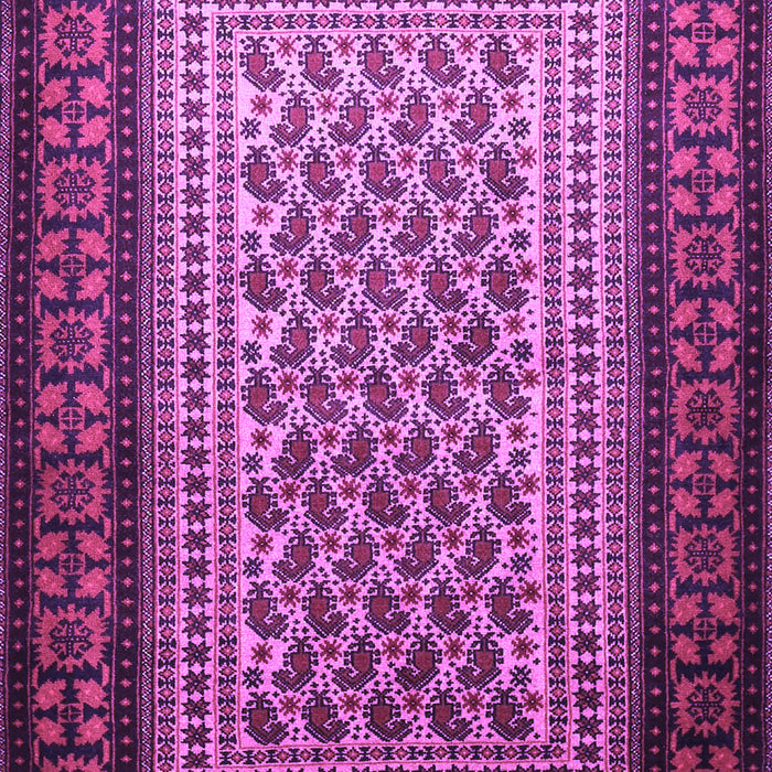 Machine Washable Persian Purple Traditional Area Rugs, wshtr1766pur