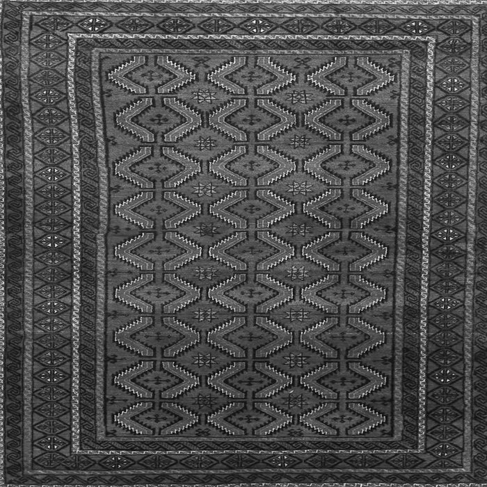 Serging Thickness of Southwestern Gray Country Rug, tr1767gry