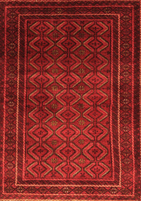 Southwestern Orange Country Rug, tr1767org