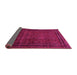 Sideview of Southwestern Pink Country Rug, tr1767pnk