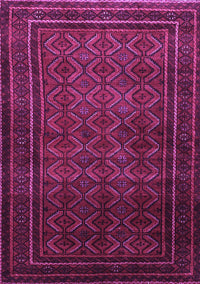 Southwestern Purple Country Rug, tr1767pur