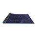 Sideview of Persian Blue Traditional Rug, tr1768blu
