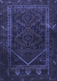 Persian Blue Traditional Rug, tr1768blu