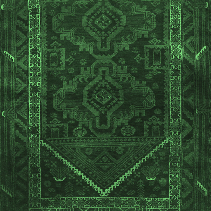 Persian Emerald Green Traditional Rug, tr1768emgrn