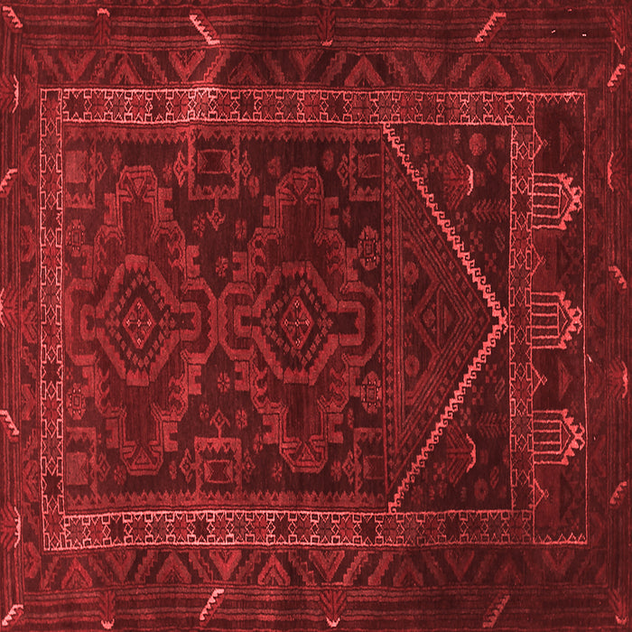 Machine Washable Persian Red Traditional Rug, wshtr1768red