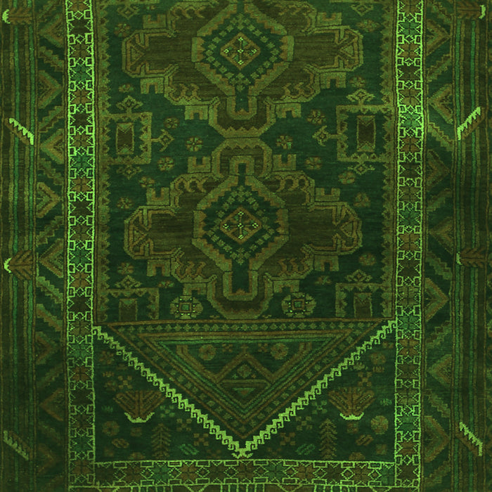 Persian Green Traditional Rug, tr1768grn