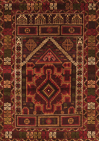 Persian Orange Traditional Rug, tr1769org