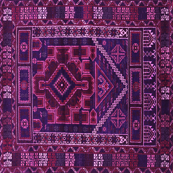 Square Persian Pink Traditional Rug, tr1769pnk