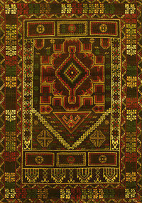 Persian Yellow Traditional Rug, tr1769yw